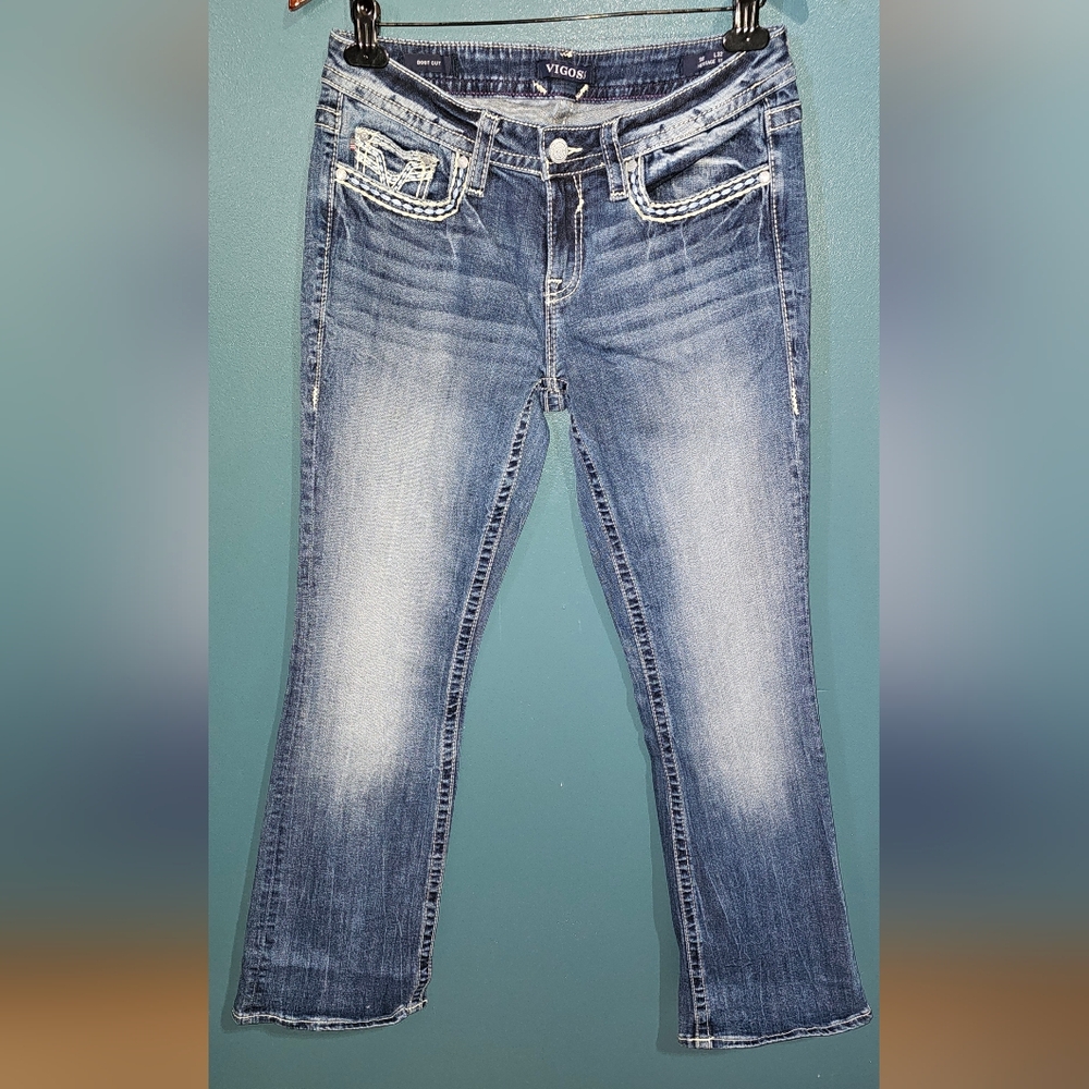 Vigoss Women's Classic Blue Boot Cut Jeans